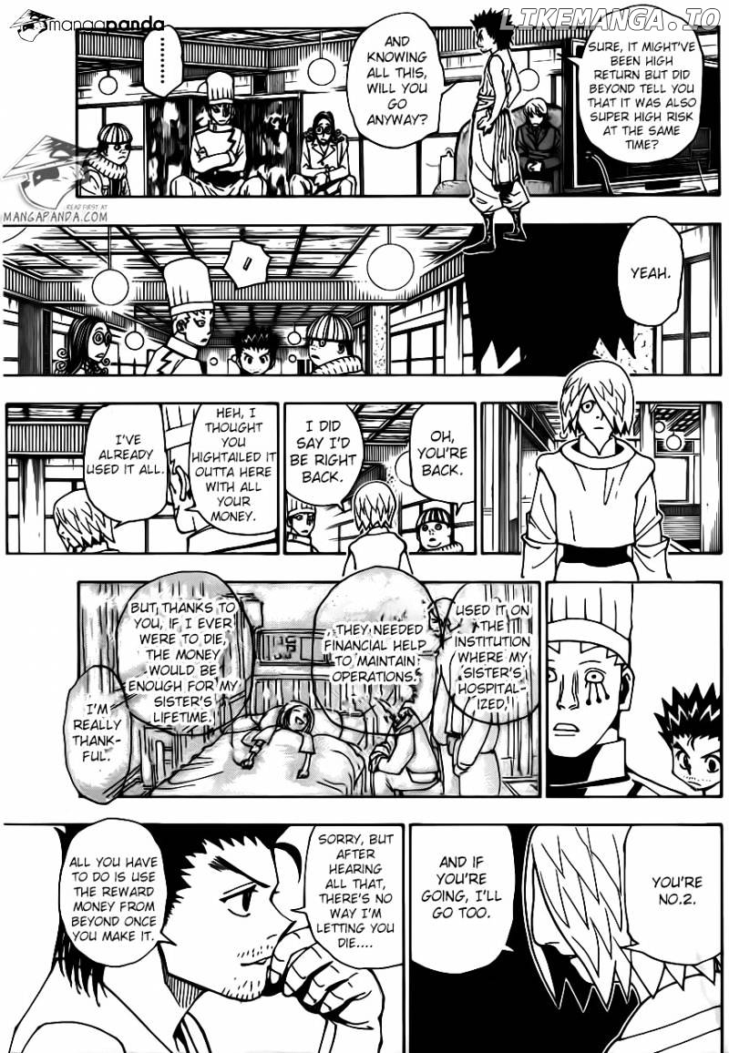 Hunter x Hunter, Chapter 344 image 15